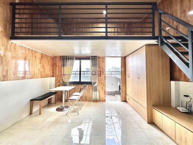 Hình ảnh Cho Thuê Căn Hộ Duplex Ban Công Full Nội Thất ở D5 gần ĐH Ngoại Thương