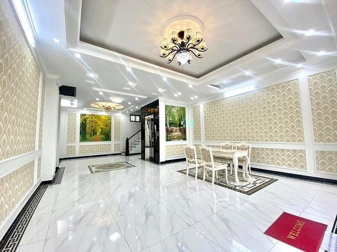 Hình ảnh Bán nhà Thái Thịnh Đống Đa 60m2x6T mặt tiền 6,6m ngõ thông ô tô tránh