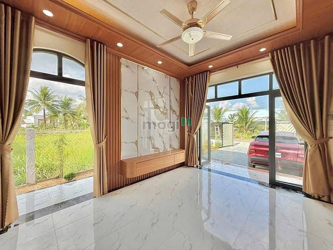 Hình ảnh Nhà cấp 4, SHR, đẹp lung linh, 220,8m2, Xã Tân Thạnh Đông, 1 tỷ 300.