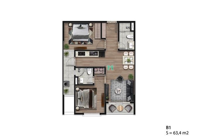 Hình ảnh CC Hausman Premium Residences - Đại mỗ