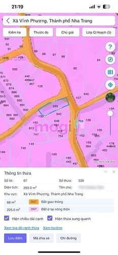 Hình ảnh Bắc Nha Trang - Bán lô đất 2 mặt tiền thôn Đông Vĩnh Phương