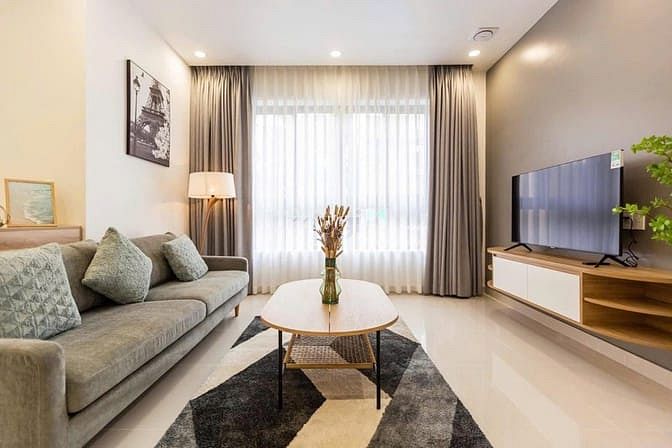 Hình ảnh Căn penthouse 2 phòng ngủ tại khu biệt thự Bình An - An Khánh