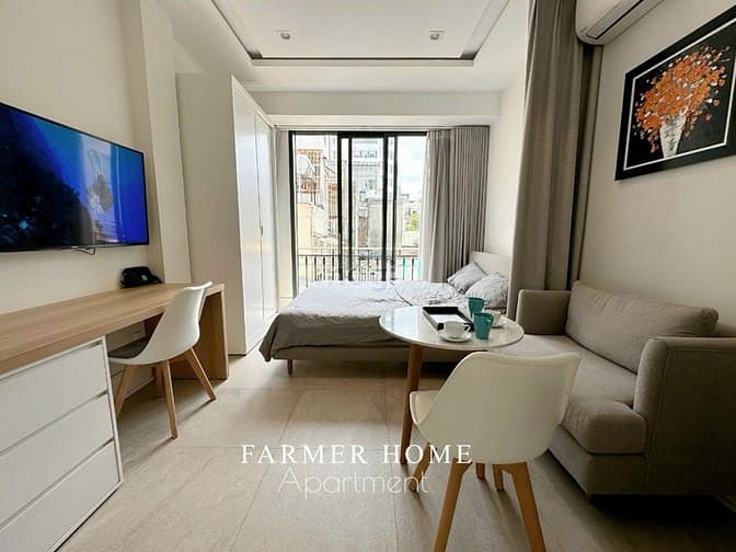 Hình ảnh Studio bancon gần chợ Bến Thành, trường VLU, HUB Hàm Nghi Quận 1