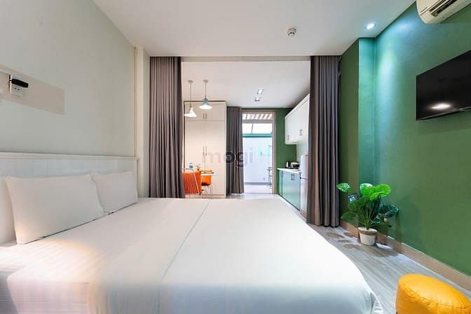 Hình ảnh Studio bancon Võ Văn Tần gần hồ con rùa, ĐH Kiến Trúc, Nhân Văn Quận 3