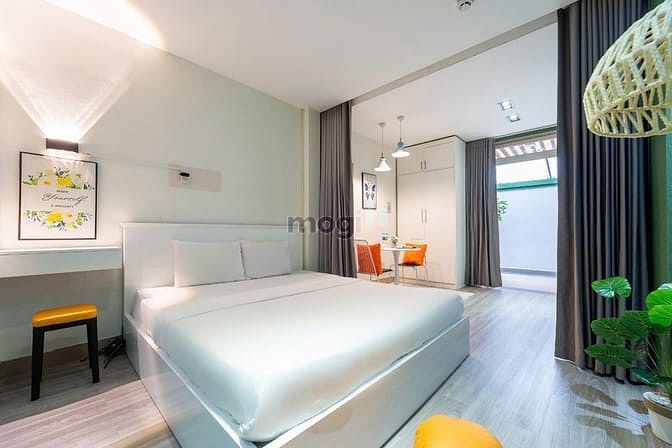 Hình ảnh Studio bancon Võ Văn Tần gần hồ con rùa, ĐH Kiến Trúc, Nhân Văn Quận 3