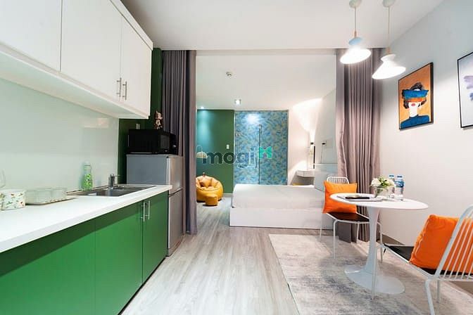 Hình ảnh Studio bancon Võ Văn Tần gần hồ con rùa, ĐH Kiến Trúc, Nhân Văn Quận 3
