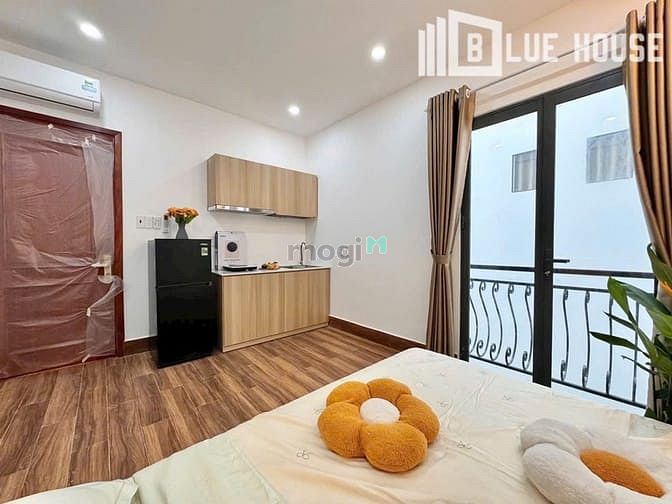 Hình ảnh Penthouse/studio ban công, máy giặt riêng, full NT mới 100% gần 7Hiền