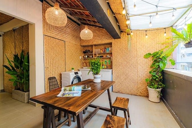 Hình ảnh 1PN 60m2 Ban công sân vườn cạnh Nhà Thờ Đức Bà -Dinh Độc Lập Bến Nghé