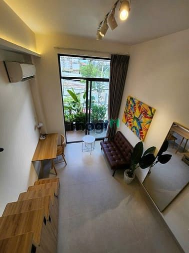Hình ảnh Duplex ban công tone màu nâu gỗ - quận 7