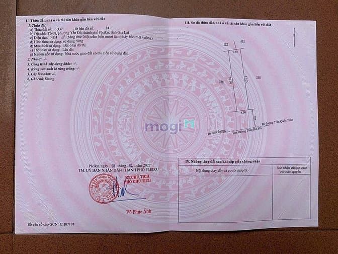 Hình ảnh Đất Mặt Tiền Tăng Bạt Hổ phường Diên Hồng