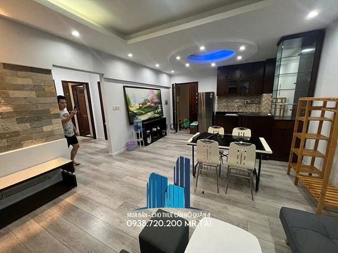 Hình ảnh Cho thuê chung cư Khánh Hội 2 - 100m2 2PN 2WC - Có nội thất - giá 18tr