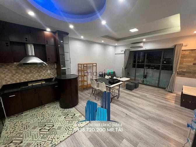 Hình ảnh Cho thuê chung cư Khánh Hội 2 - 100m2 2PN 2WC - Có nội thất - giá 18tr