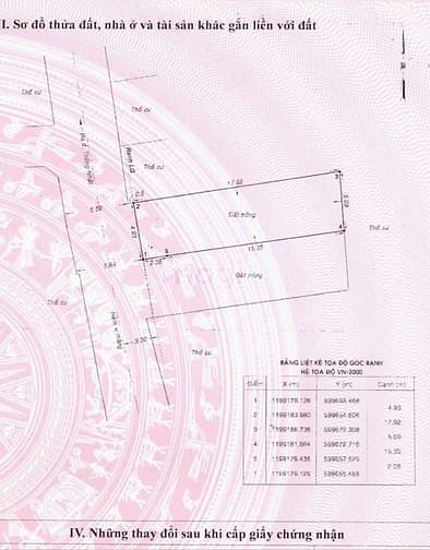 Hình ảnh ĐẤT ĐẸP Hẻm Xe Hơi 6M 1 Xẹt Ra THỐNG NHẤT - KHÔNG QUY HOẠCH LỘ GIỚI