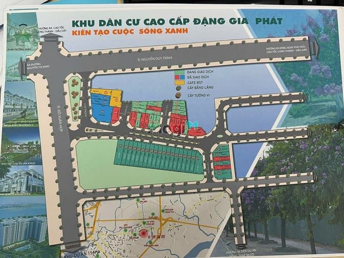 Hình ảnh Bán lô đất nền đường 12m cách nguyễn duy trinh 50m
