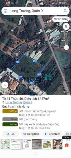 Hình ảnh Cần bán 8579m2 có 4558m2 thổ mặt đường trường lưu