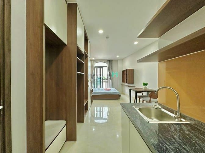 Hình ảnh Cho Thuê Căn Hộ Studio full Nội Thất Có Cửa Sổ - Gần SB Tân Sơn Nhất