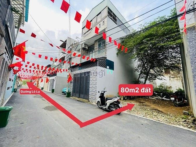 Hình ảnh Bán đất Hẻm 280 Lò Lu, Trường Thạnh, Q9 - DT: 80m² (5 x 16.4m)