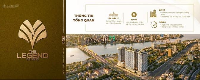 Hình ảnh The Legend Đà Nẵng: Căn 2PN, 75M2, View pháo hoa + CK đến 13%