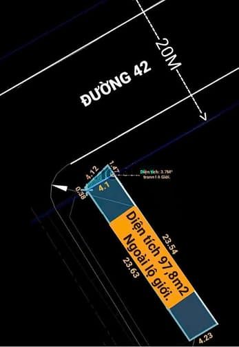 Hình ảnh Bán Đất mặt tiền ĐƯỜNG SỐ 42, BÌNH TRƯNG ĐÔNG QUẬN 2 đường 20M