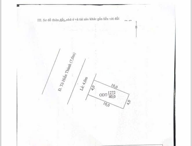 Hình ảnh Hiếm - Bán cặp nền mặt tiền Tô Hiến Thành, Ninh Kiều, Cần Thơ - 10Tỷ