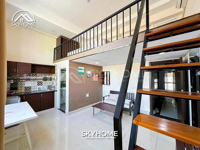 Hình ảnh Cho Thuê Duplex Full Nội Thất Ngay Bình Gĩa - Chợ Hoàng Hoa Thám