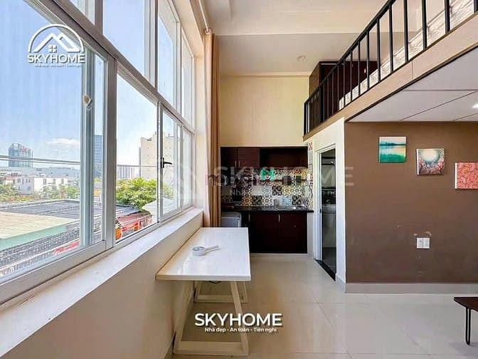Hình ảnh Cho Thuê Duplex Full Nội Thất Ngay Bình Gĩa - Chợ Hoàng Hoa Thám