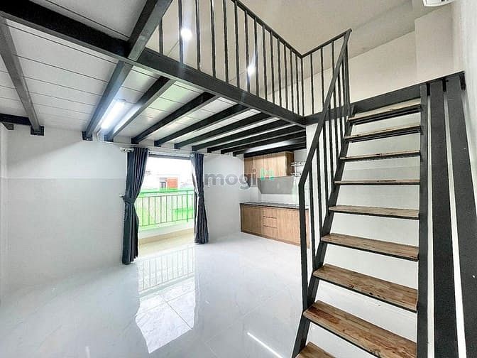 Hình ảnh Căn Hộ Dịch Vụ Sẵn Nội Thất _ Duplex Ban Công máy giặc riêng