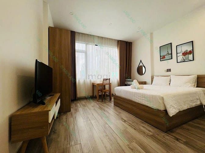 Hình ảnh Studio trống sẵn Cao Bá Quát gần cầu Rồng full nội thất 7tr/ tháng