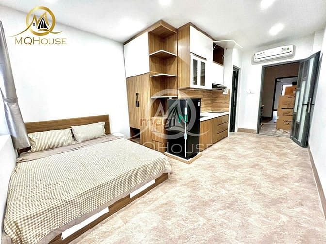 Hình ảnh Studio full nội thất, có cửa sổ thoáng mát – gần sân bay Tân Sơn Nhất
