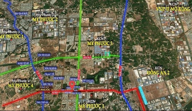 Hình ảnh Bán Gấp Đất Mỹ Phước 3 DT 600m² Mặt Tiền Đường NE8 (36m) – Vị Trí Cực