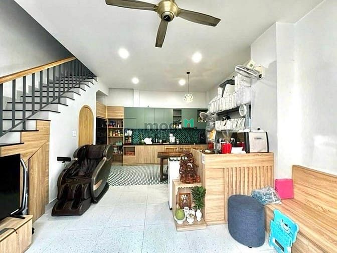 Hình ảnh Bình Thạnh - Nhà xây mới 50M2 - SÁT RẠCH VĂN THÁNH - FULL NỘI THẤT - C