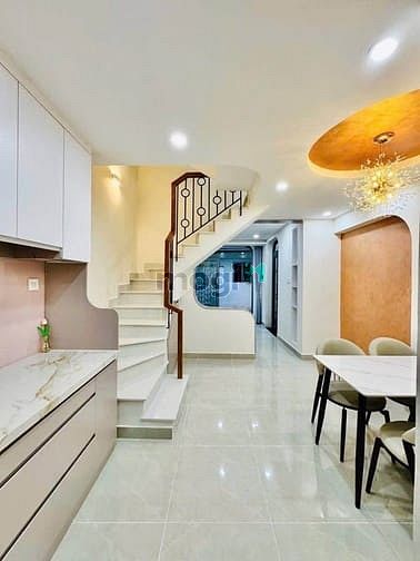 Hình ảnh Cực Hiếm Ngay Phan Văn Hân,Bình Thạnh, 1 trệt 2 lầu. Gồm 3PN