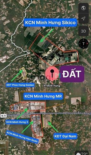 Hình ảnh Bán đất Chơn Thành - Bình Phước