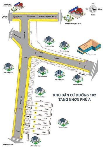 Hình ảnh Bán đất Mặt tiền đường 182 Lã Xuân Oai, TNP A, Q9  - DT:88m2