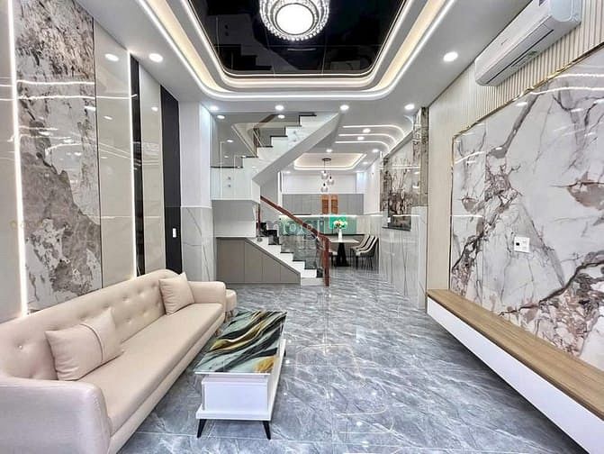 Hình ảnh Nhà Phan Văn Trị, Bình Thạnh 4PN 5Wc chỉ 3,3 tỷ