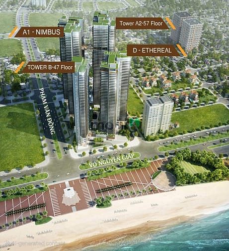 Hình ảnh Căn Hộ Cao Cấp 2 tỷ 9 Mặt Biển Mỹ Khê,The Soleil Đà Nẵng.