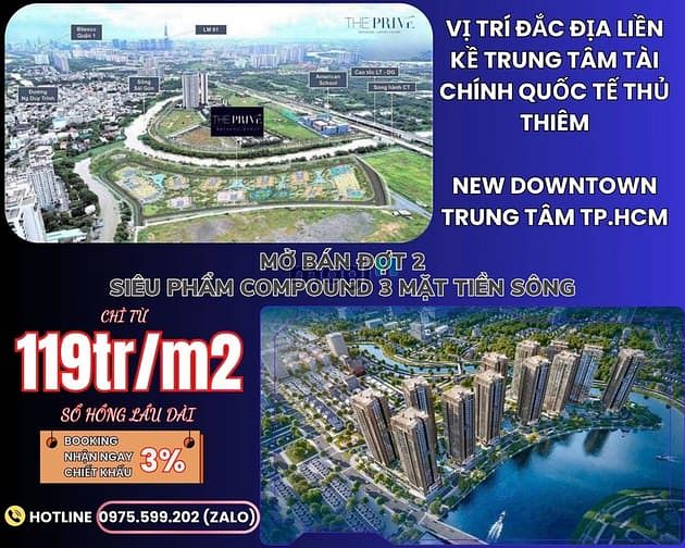 Hình ảnh Mb6623 nạp rút nhanh chóng 3 mặt view sông liền kề Thủ Thiêm