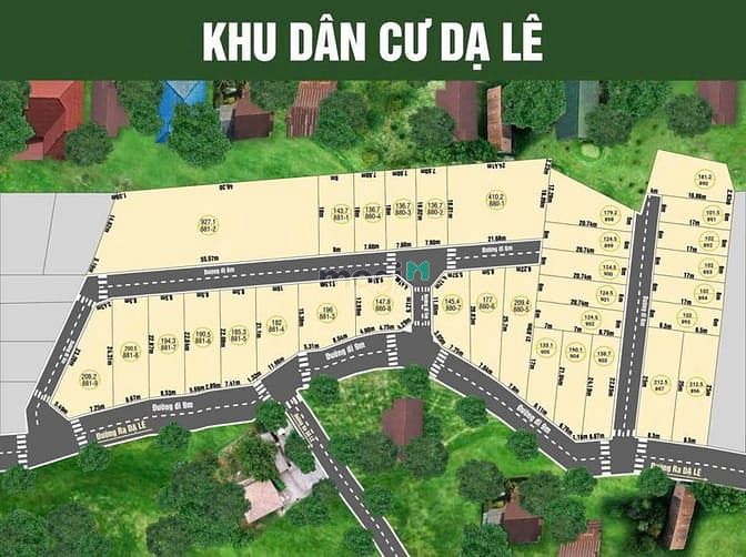 Hình ảnh Mở bán khu phân lô tại đường Dạ Lê, Pháp lý đầy đủ, Đã có sổ