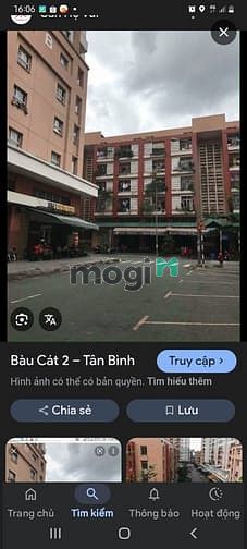 Hình ảnh Bán chung cư bàu cát 2, quận Tân Bình,dt 45m2m2