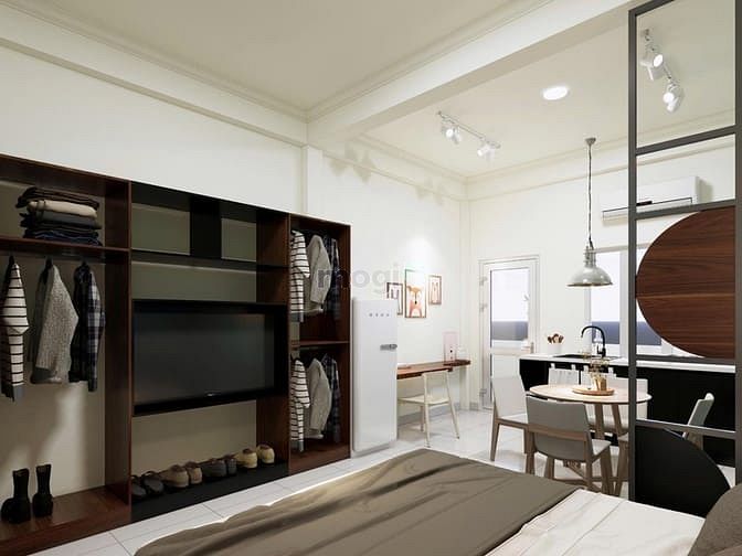 Hình ảnh ⚜️[MỚI 100%] CĂN HỘ STUDIO Thiết kế đẹp - Ban công riêng - Vị trí đẹp