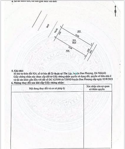 Hình ảnh 80m đất giãn dân khu pheo dãy _ ba da _ tân lập _ đan phượng