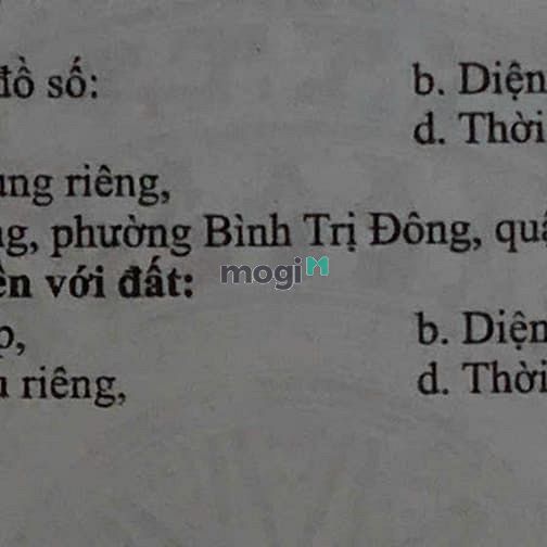 Hình ảnh Bán nhà nát 1/ Bình Trị Đông, 70m2, cách Aeon Tên Lửa 3 phút