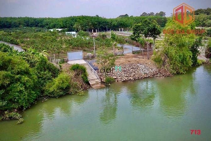 Hình ảnh Bán 1608m2 đường Đa Lộc – Bình Lợi ( cũ) giá 6,7 tỷ đã setup sẵn bờ kè