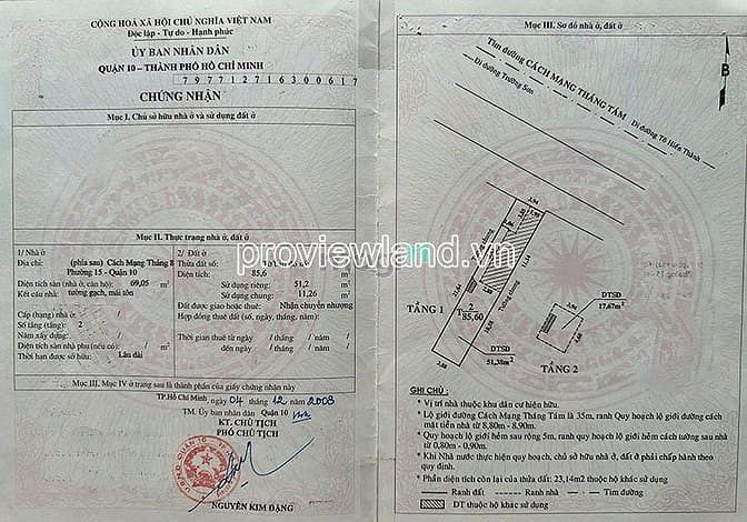 Hình ảnh Bán đất mặt tiền Cách Mạng Tháng 8, Quận 10, 129m², vị trí vàng