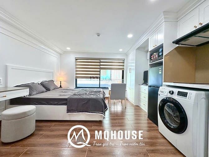 Hình ảnh Cho thuê Trang Chủ MB66.COM / Đăng Ký Tặng 66K 35m2_Thang máy, máy giặt riêng_Gần Công Trường Dân Chủ
