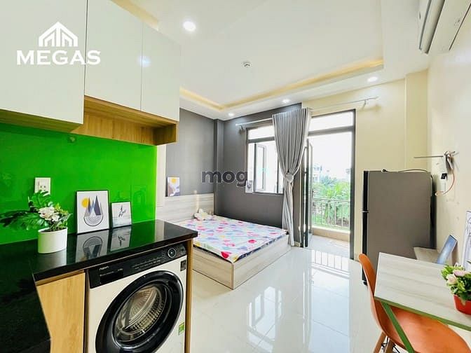 Hình ảnh Căn Hộ Studio Ban công Full nội thất - Máy giặt riêng tại Cát Lái mới
