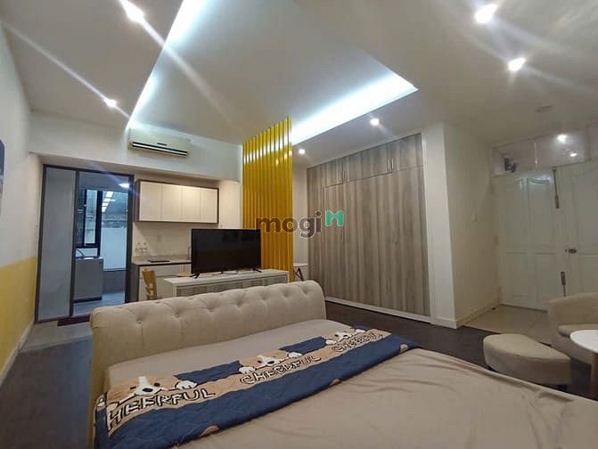 Hình ảnh Cho Thuê Căn Hộ Bình Thạnh, Studio 35m2, máy giặt riêng, thang máy