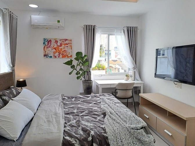 Hình ảnh 🎉{Căn Hộ Quận 1}Penthouse 2PN 2WC 130m2,Balcony, Phố Hai Bà Trưng