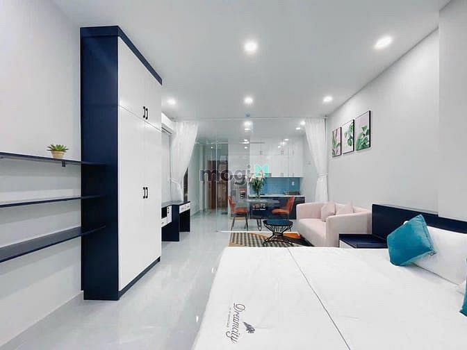 Hình ảnh 1PN mặt tiền Lý Chính Thắng Quận 3, thang máy giáp Tân Định Quận 1