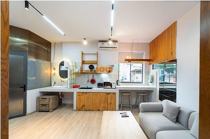 Hình ảnh Căn Hộ 1PN 65m2 Thiết Kế Cổ Điển, Khu An Ninh, Co.opmart Cống Quỳnh